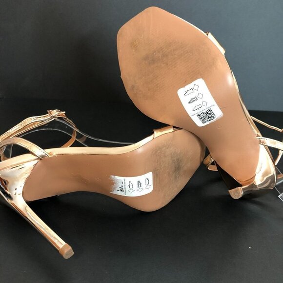 ASOS Metallic Gold Heels - Picture 8 of 11